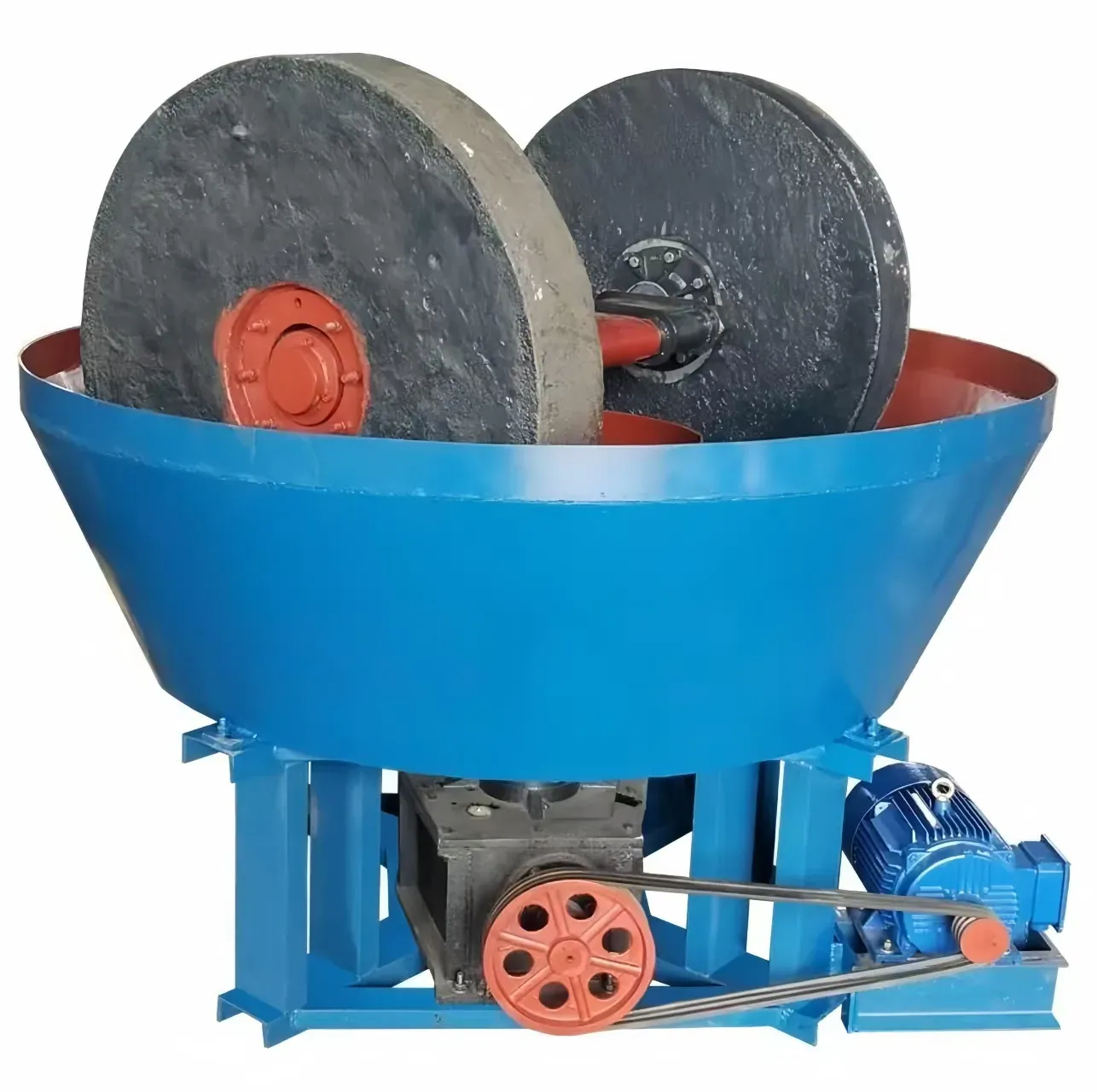 Wet pan mill supplied for an export gold processing project